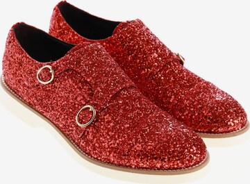 Doucal's Flats & Loafers in 38 in Red: front