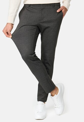 Coupe slim Pantalon chino 'Luca' JEFF en gris
