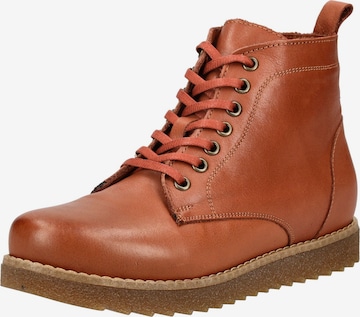 Bottines à lacets ANDREA CONTI en marron : devant