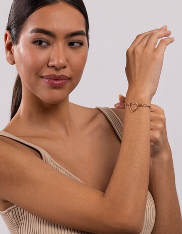 PURELEI Armband 'Palekana Heart' in Gold: Vorderseite