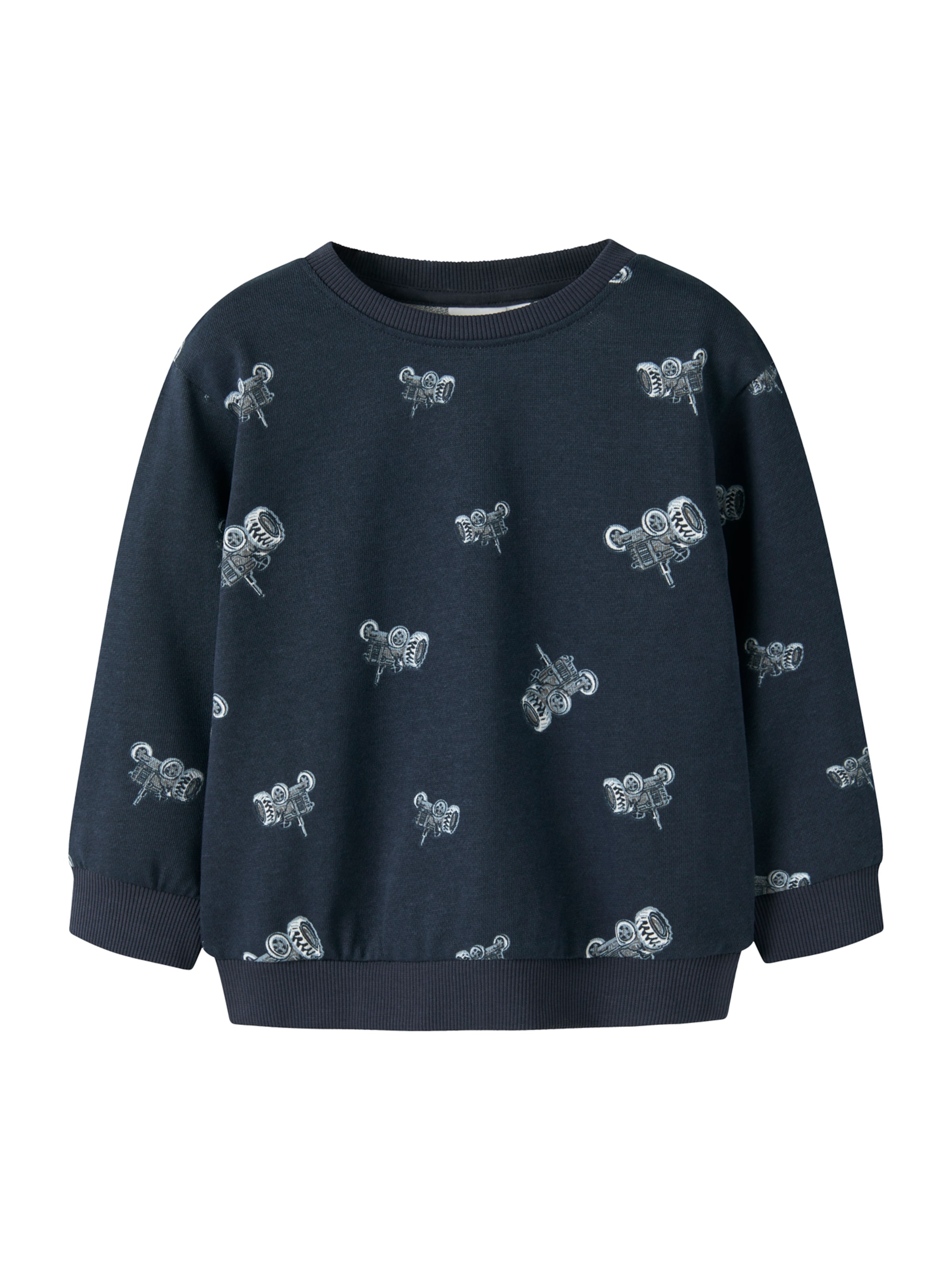 NAME IT Μπλούζα φούτερ 'NMMVIFELIX' σε μπλε: μπροστά