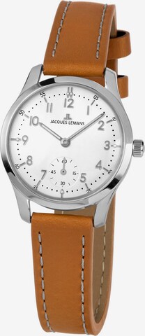 Jacques Lemans Uhr in Braun: predná strana