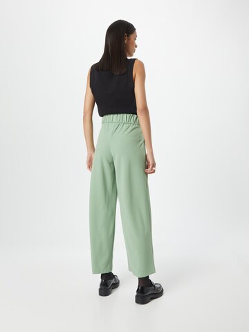 JDY Wide leg Pleat-Front Pants 'Geggo' in Green