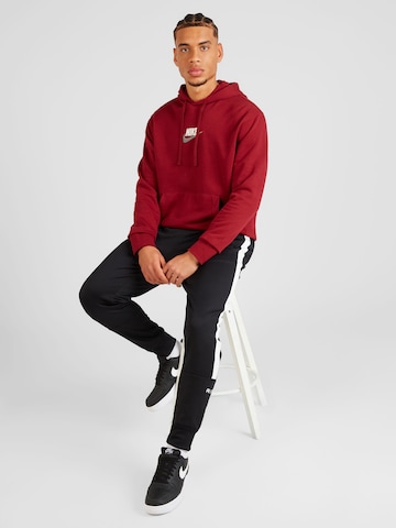 Nike Sportswear Μπλούζα φούτερ σε κόκκινο