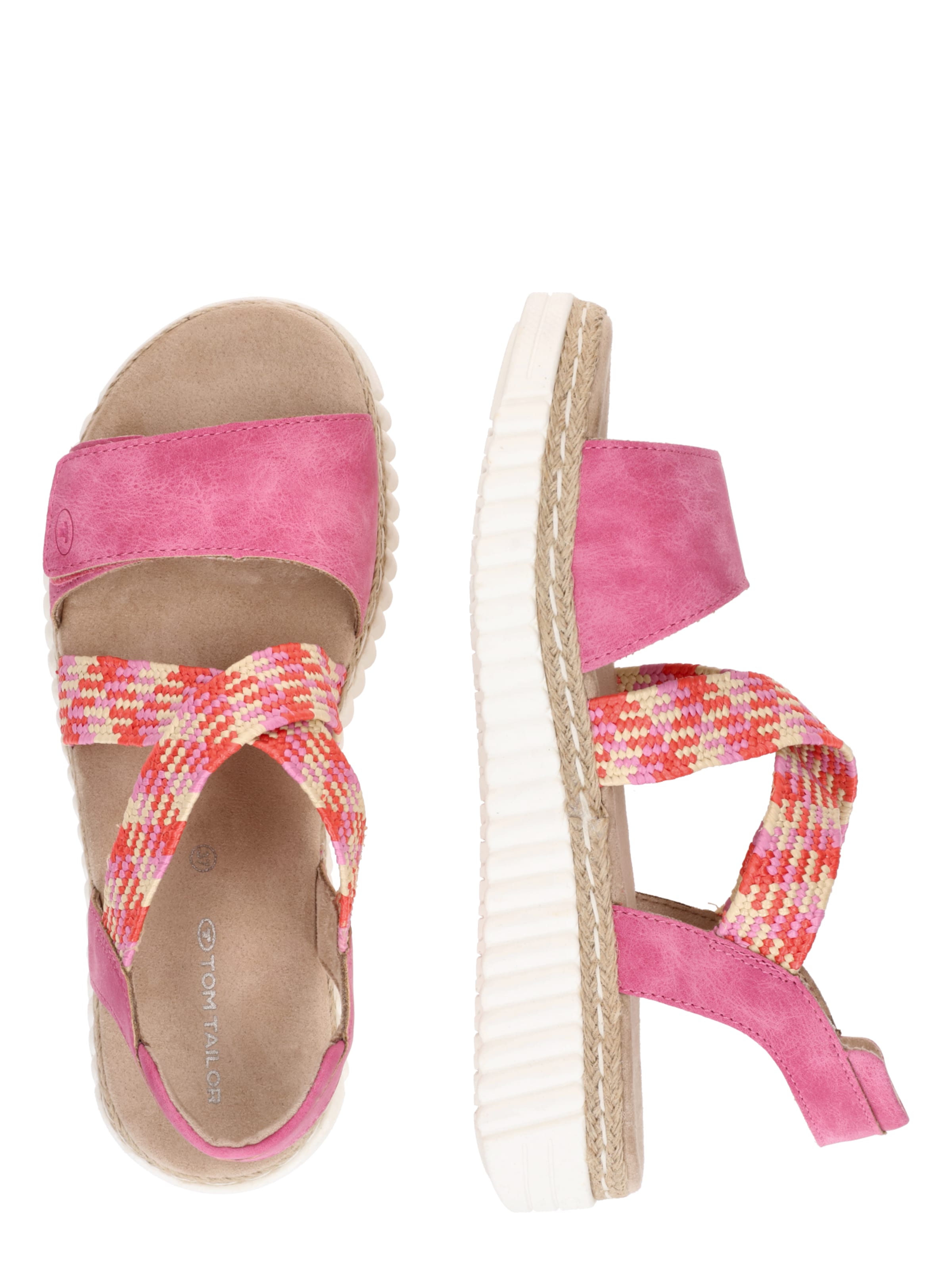 TOM TAILOR Σανδάλι σε ροζ