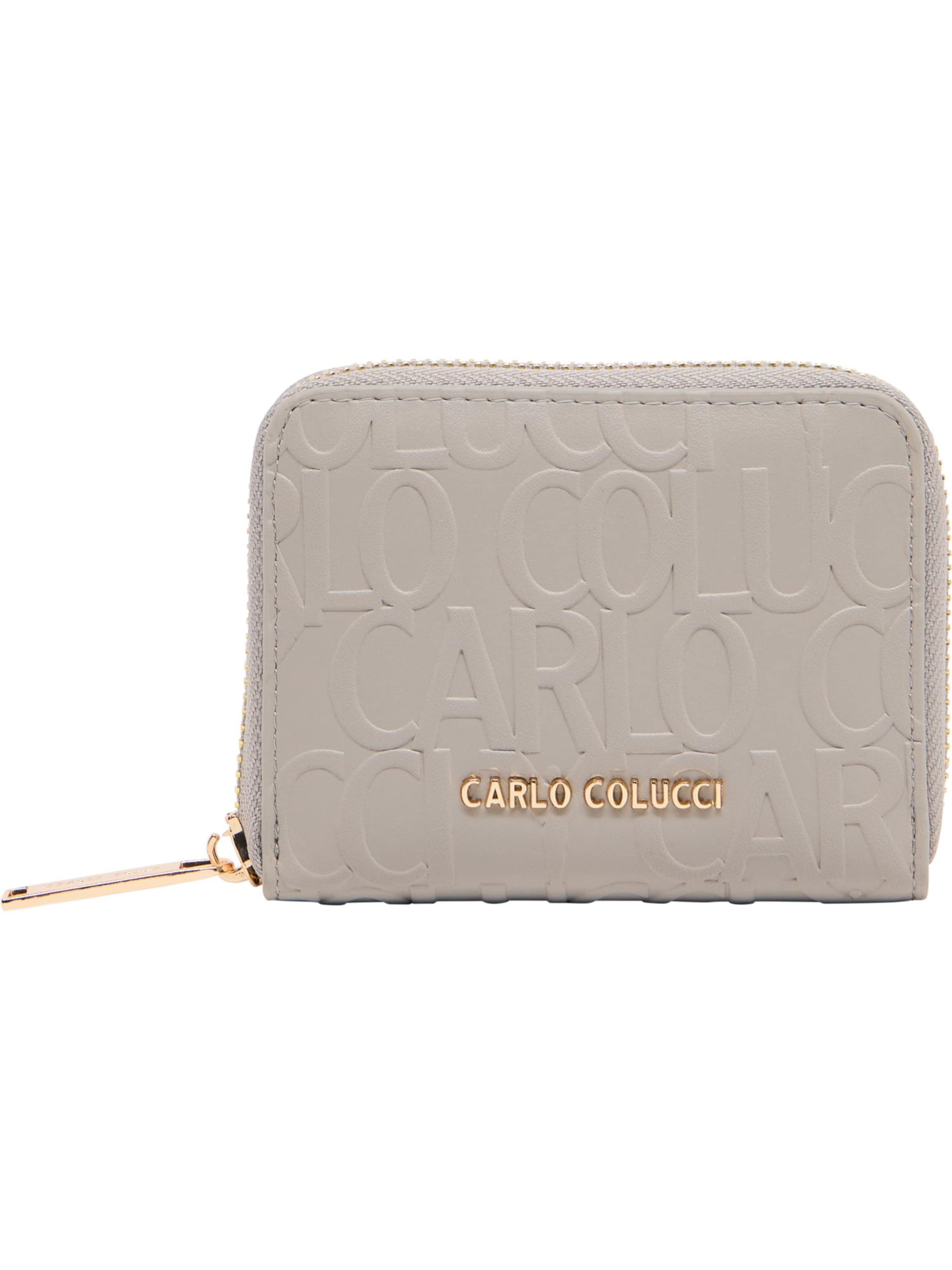 Carlo Colucci Geldbörse 'Edessa' in Grau: Vorderseite