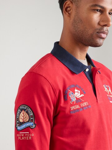 La Martina Shirt 'Wilber' in Red