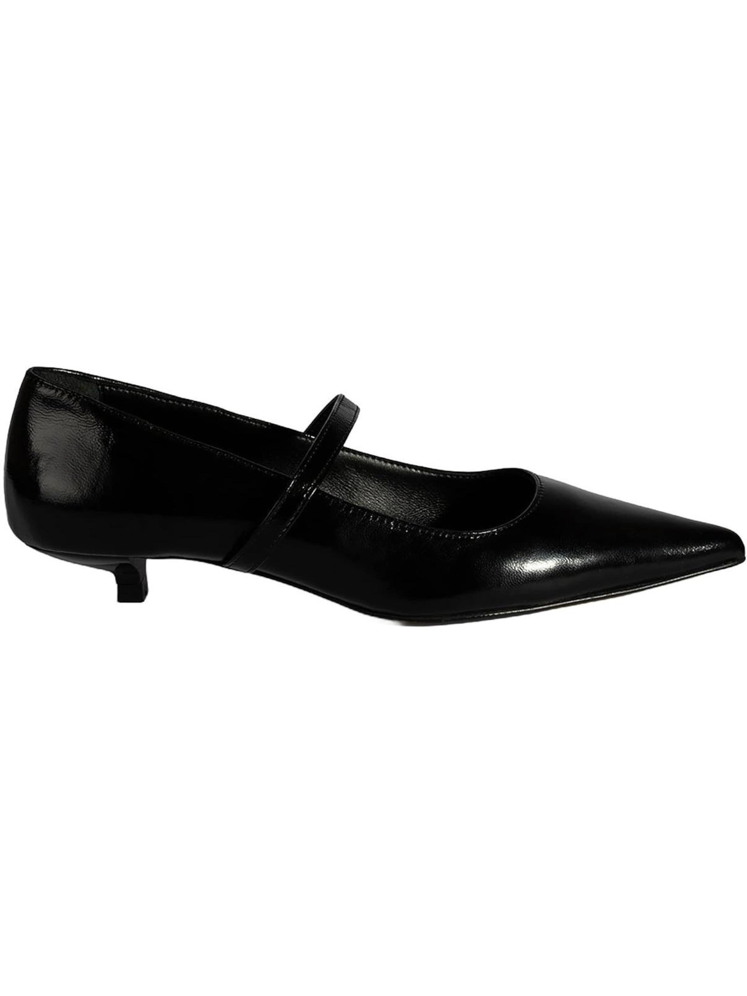 Desa Pumps 'Ballettschuhe' in Zwart