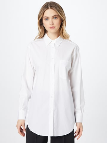 BOSS Orange Blouse 'Bostucci' in White: front