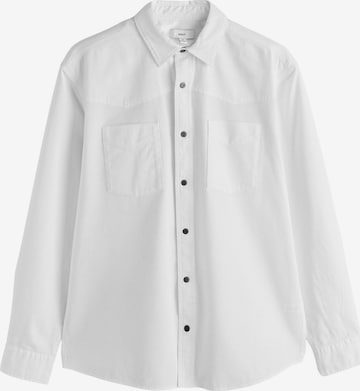 Next Regular Fit Paita värissä valkoinen: etupuoli