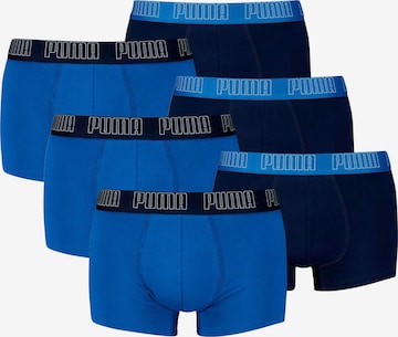 PUMA Boxerky – modrá: přední strana