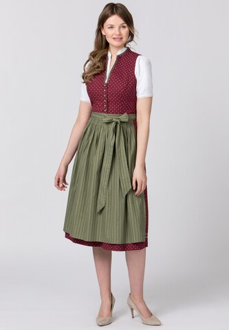 STOCKERPOINT Dirndl in Groen: voorkant