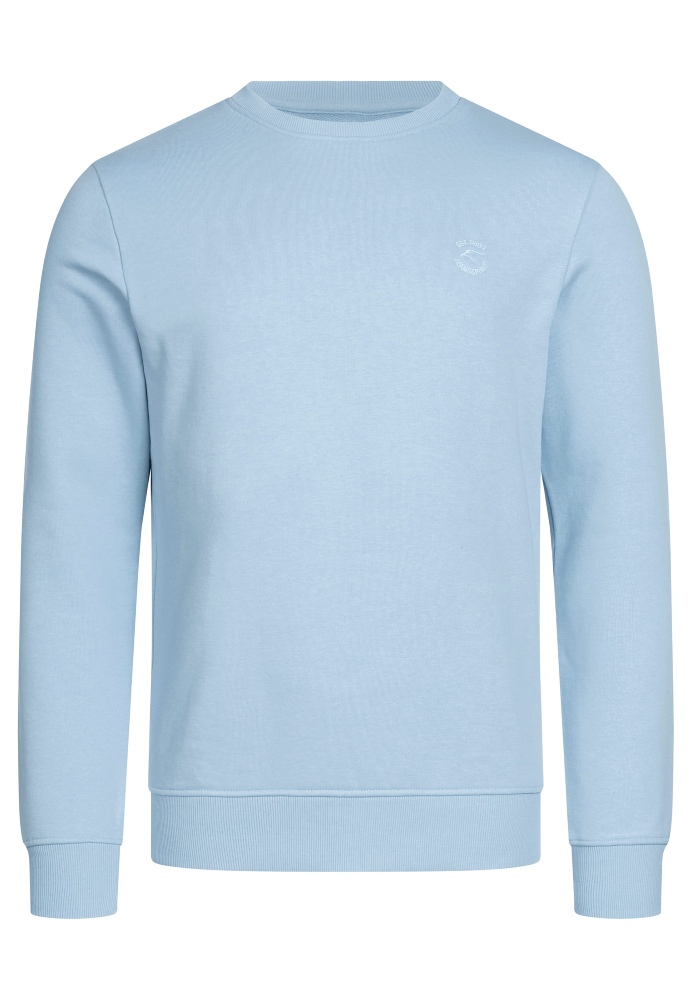 INDICODE JEANS Pullover ' Holt ' in Blau: Vorderseite