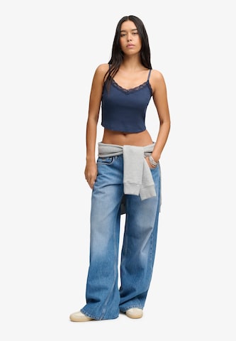 Superdry & Co Top in Blue