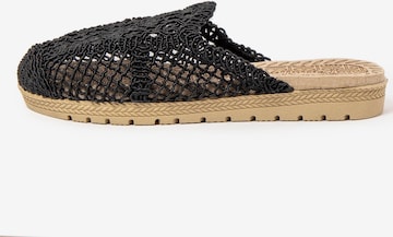 Brasileras Slippers 'Suna' in Black: front