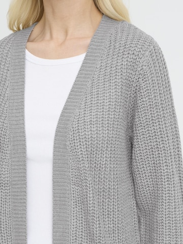 Oxmo Gebreid vest 'Oxedna' in Grijs