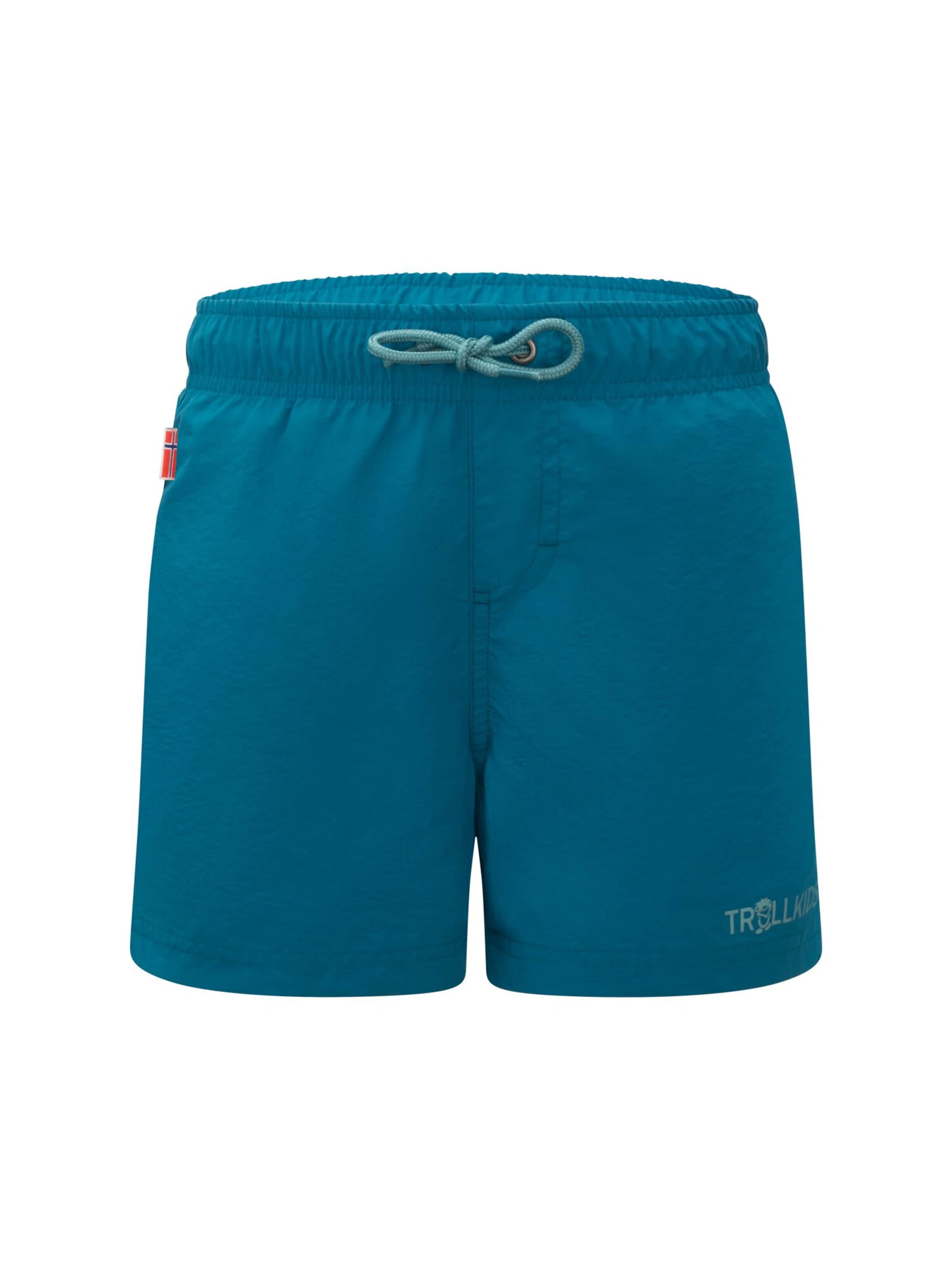 TROLLKIDS Board Shorts in Blue: front