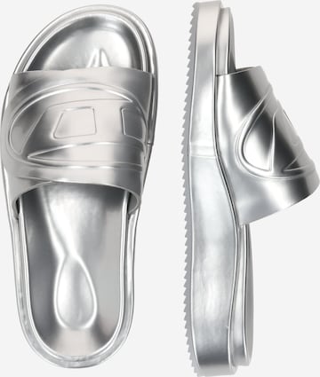 DIESEL Pantolette 'SA-SLIDE D' in Silber