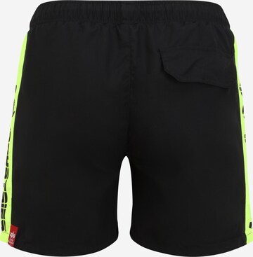 Shorts de bain ALPHA INDUSTRIES en noir