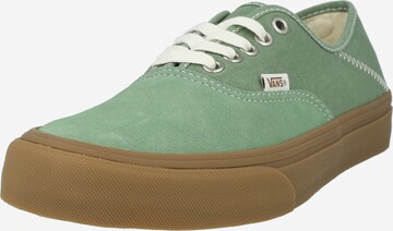 Sneaker low de la VANS pe verde: față