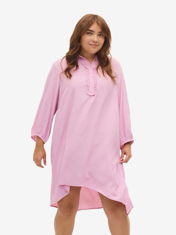 Zizzi Tuniek 'XLUCI' in Roze: voorkant