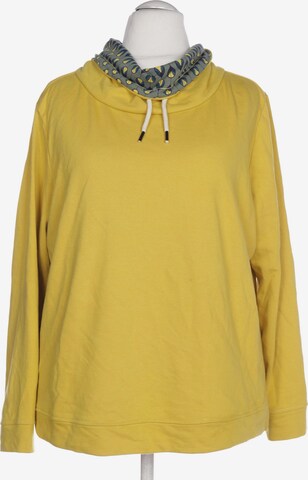 Deerberg Sweatshirt & Zip-Up Hoodie in 5XL in Yellow: front