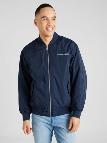 Tommy Jeans Between-season jacket 'CLASSICS' in Blue: front