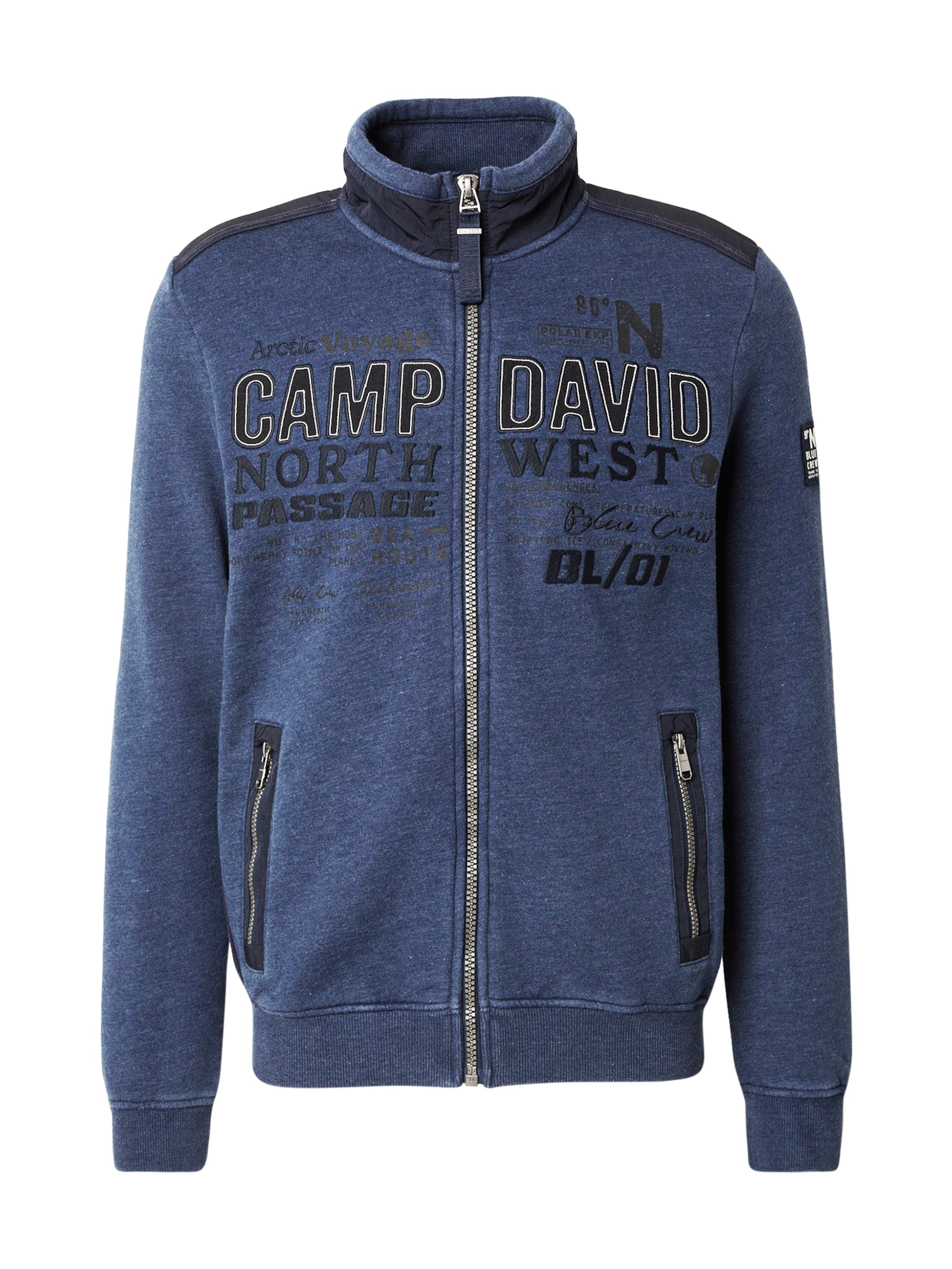 CAMP DAVID Tréning dzseki - kék: elől