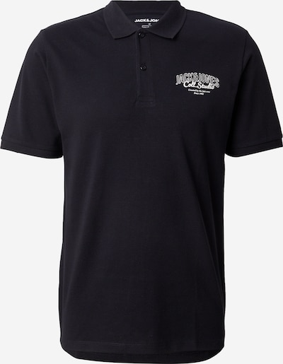 JACK & JONES Majica 'JJMAKOTO' u crna / bijela, Pregled proizvoda