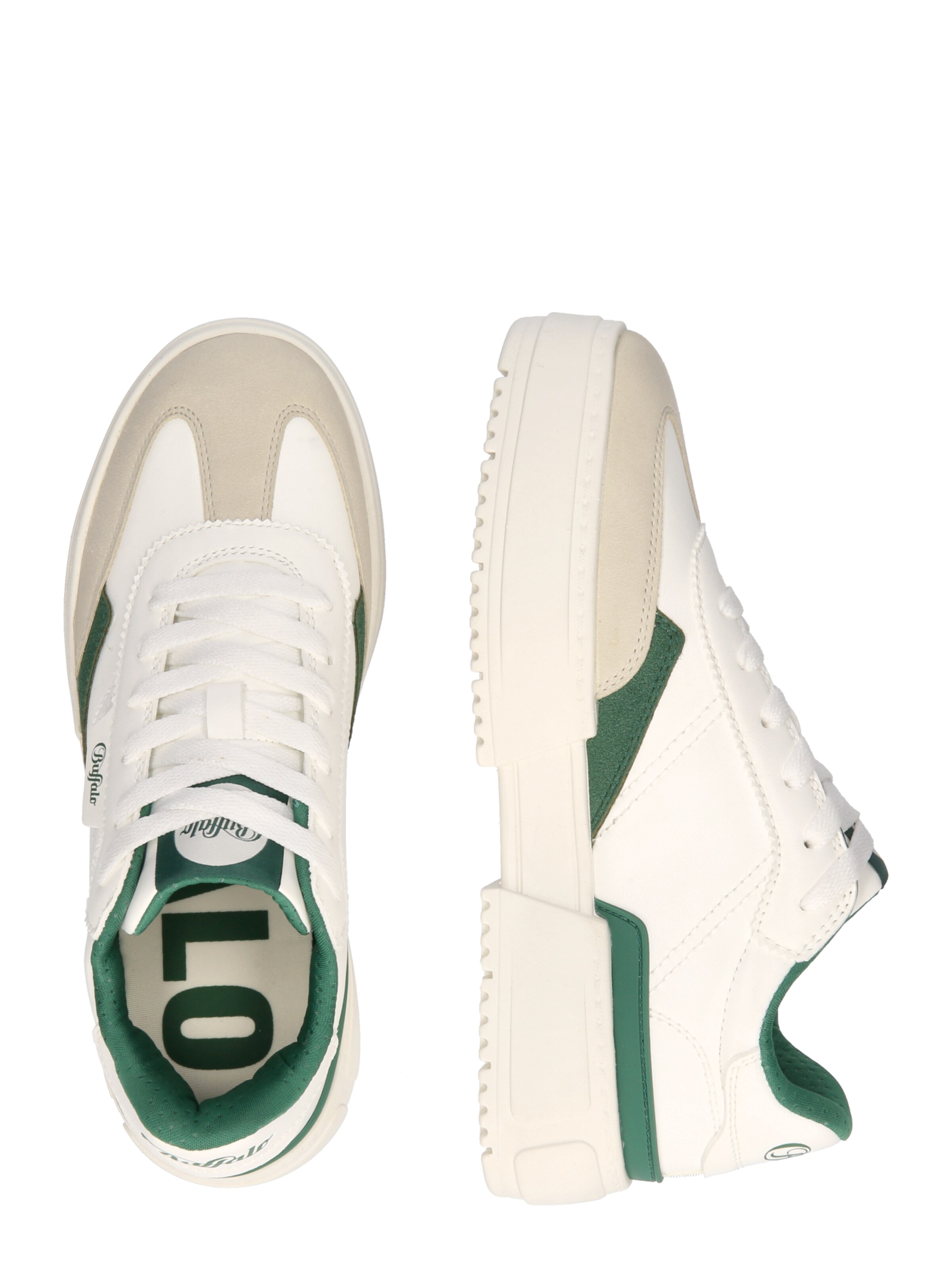 BUFFALO - Sapatilhas baixas em branco