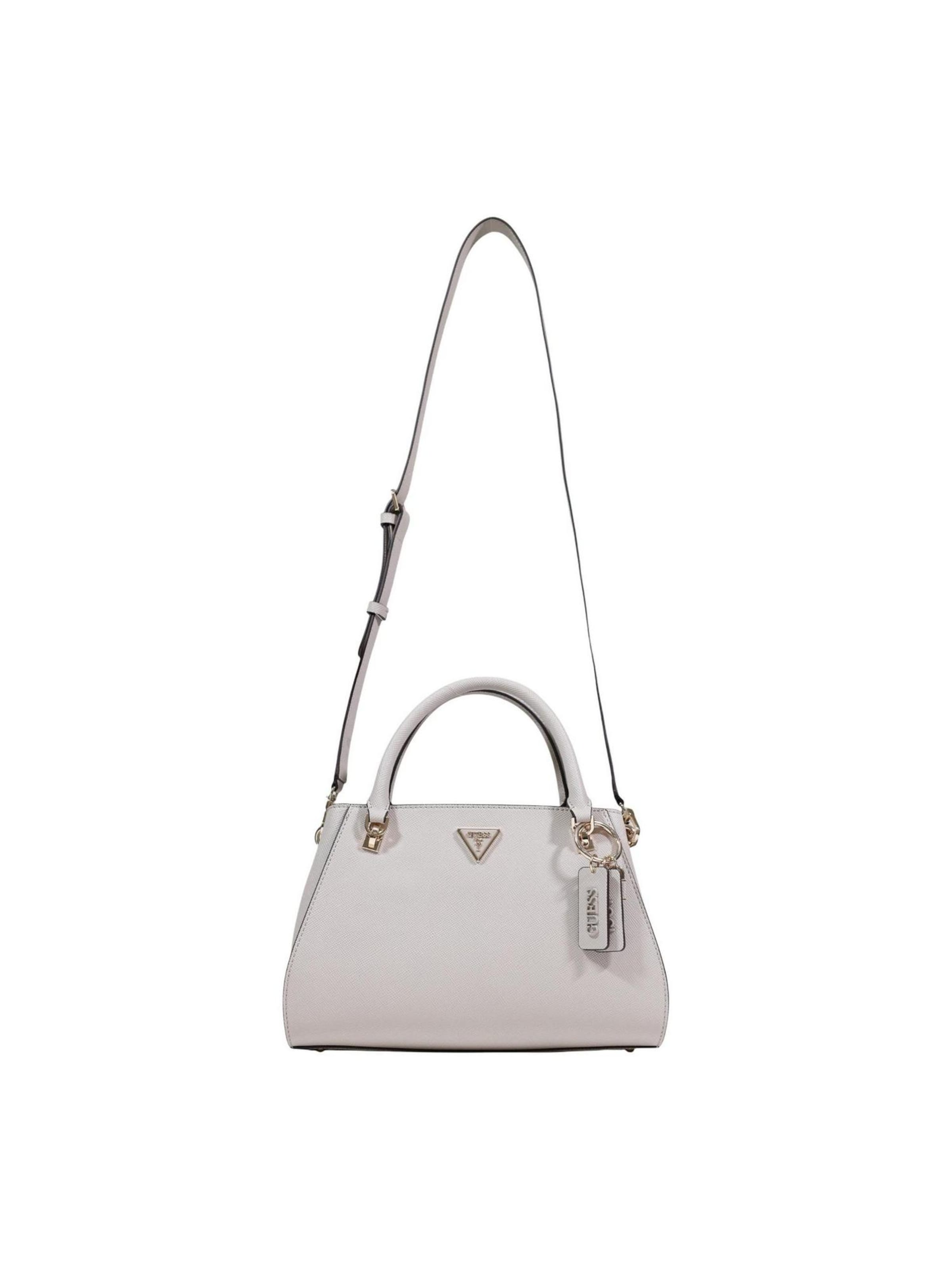 Borsa a mano 'NOELLE II LUXURY SATCHEL HWZG96 72070' di GUESS in grigio