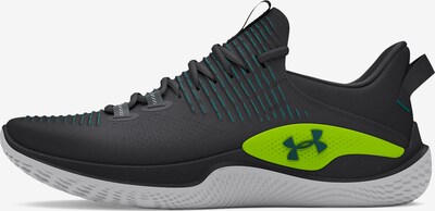 UNDER ARMOUR Sportschoen 'Dynamic' in de kleur Grijs / Groen / Petrol / Zwart, Productweergave