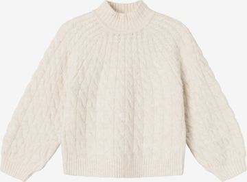NAME IT - Jersey en blanco: frente