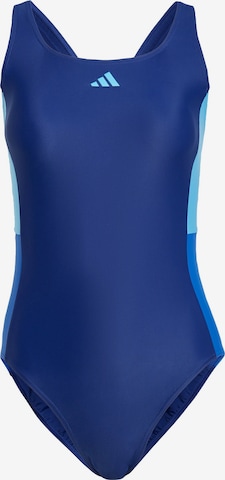 ADIDAS PERFORMANCE Bralette Active Swimsuit 'Colourblock' in Blue: front