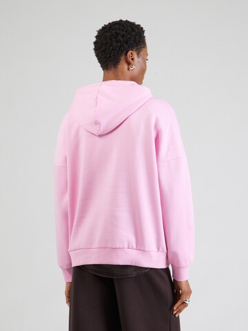 Noisy may - Sudadera 'NMBELIEVE' en rosa