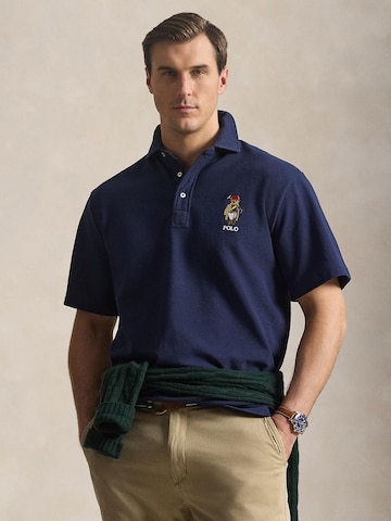 T-Shirt Polo Ralph Lauren Big & Tall en bleu : devant