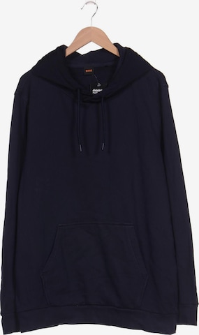 BOSS Orange Sweatshirt & Zip-Up Hoodie in XXL in Blue: front