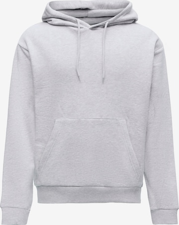 Felpa 'JREBCREST' di JJ Rebel in grigio: frontale