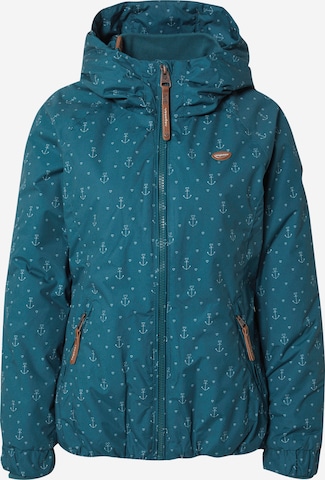 Ragwear Between-Season Jacket 'DIZZIE MARINA' in Green: front