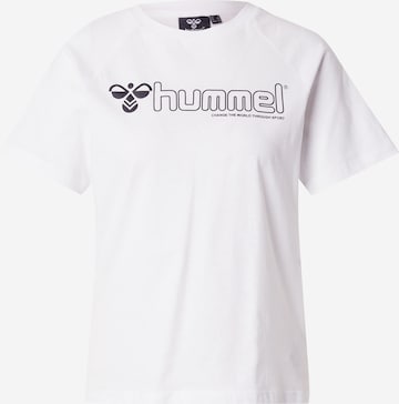 Tricou 'Noni 2.0' de la Hummel pe alb: față