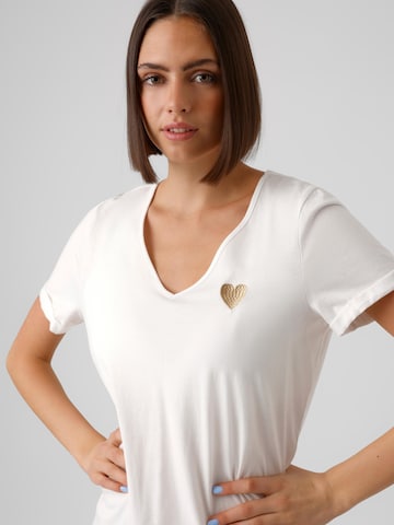 T-shirt 'PRYLA' VERO MODA en blanc