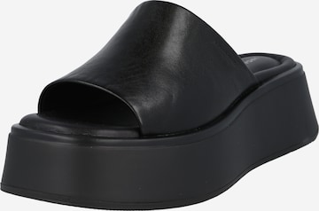 VAGABOND SHOEMAKERS Pantofle 'COURTNEY' – černá: přední strana