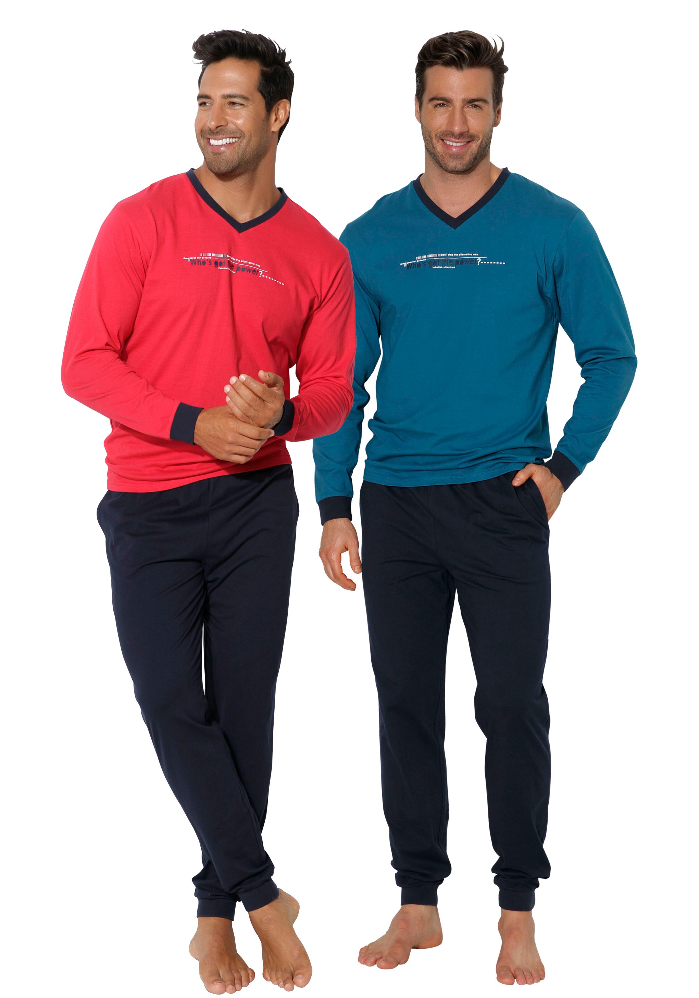 zaļš Authentic Le Jogger Garā pidžama: no priekšpuses