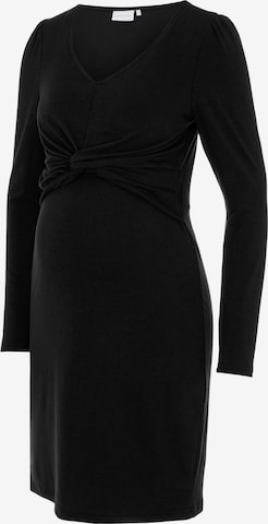 MAMALICIOUS - Vestido 'Macy' em preto: frente