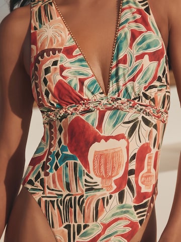 Bustier Maillot de bain Next en marron