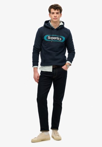 Sweat-shirt 'Vintage Trade Tab' Superdry en bleu