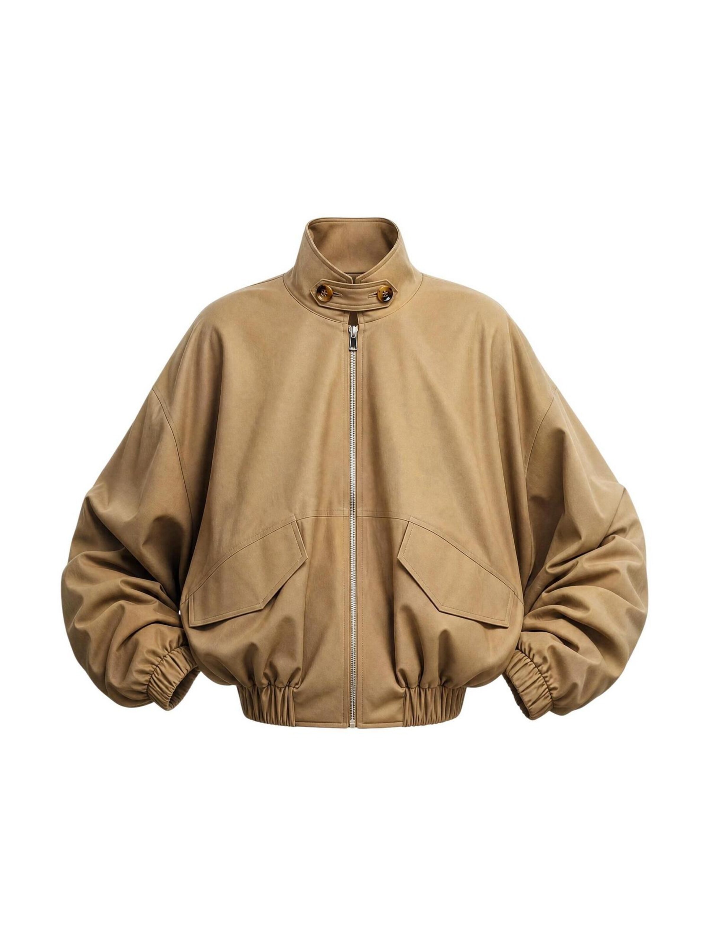 Veste mi-saison '41768' I AM en beige : devant