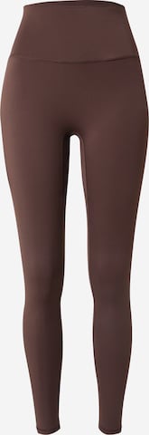Skinny Pantaloni sportivi 'ONPJAM-SANA' di ONLY PLAY in marrone: frontale