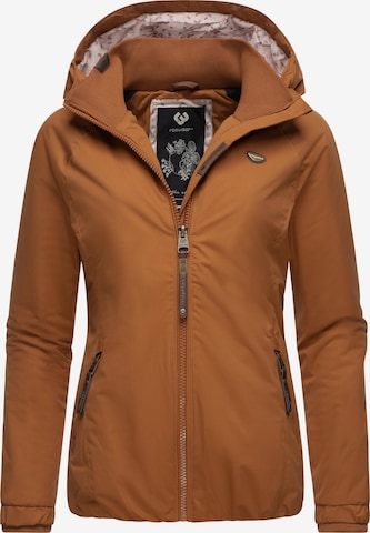 Veste outdoor 'Dizzie' Ragwear en marron : devant