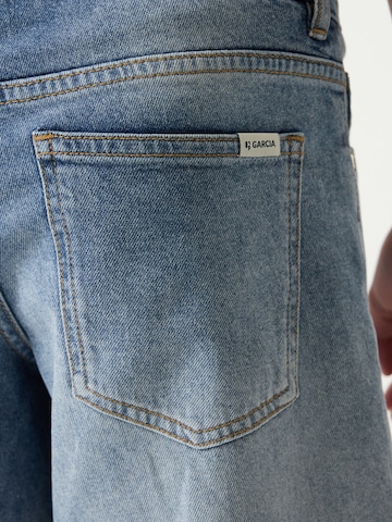 GARCIA Wide leg Jeans i blå